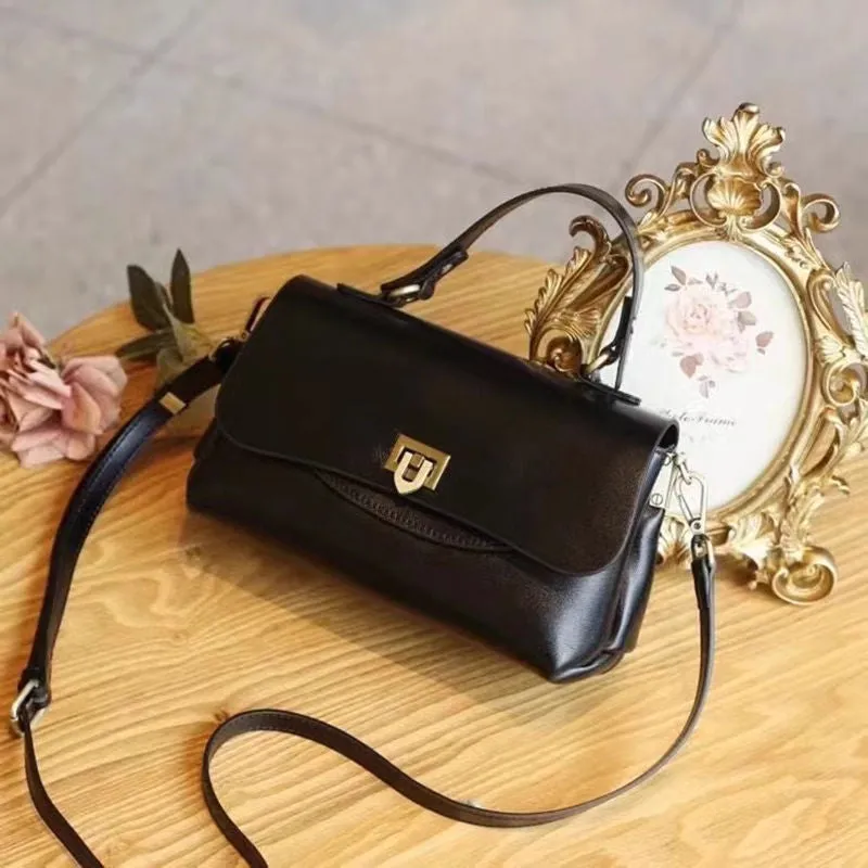 Ladies' handbag retro temperament OL commuting women's bag broadband fashion multi bag single shoulder crossbody bag trend