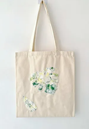Leaf Patch Canvas Tote
