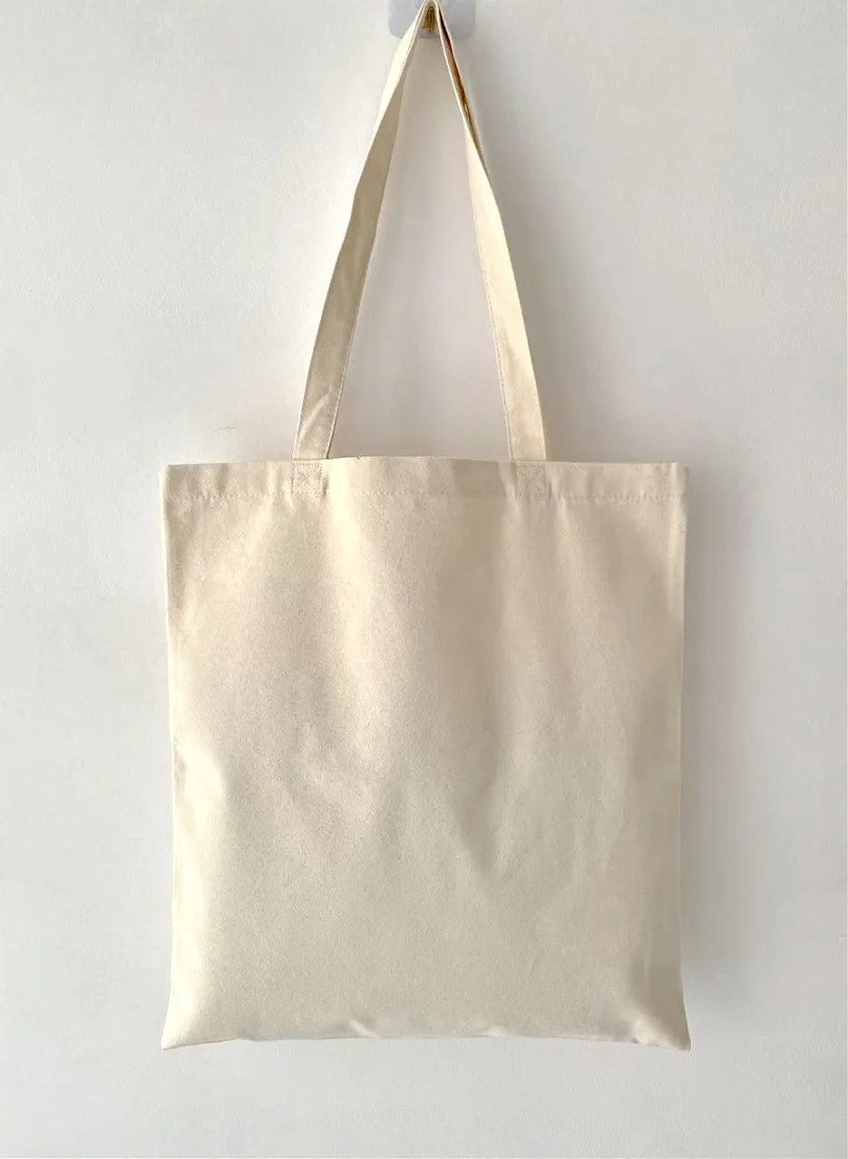 Leaf Patch Canvas Tote