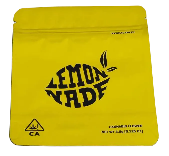 Lemonade Smell Proof Gram Bag 10pk