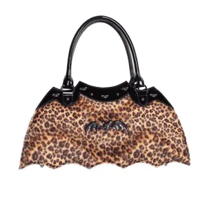 Leopard Bat Handbag