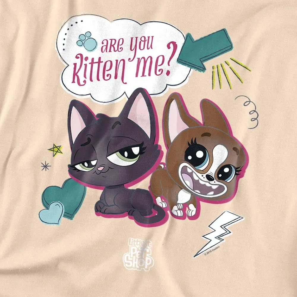 Littlest Pet Shop are You Kitten Me Unisex Adult T Shirt for Men and Women