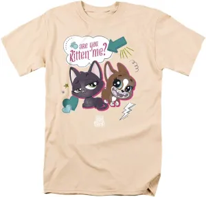 Littlest Pet Shop are You Kitten Me Unisex Adult T Shirt for Men and Women