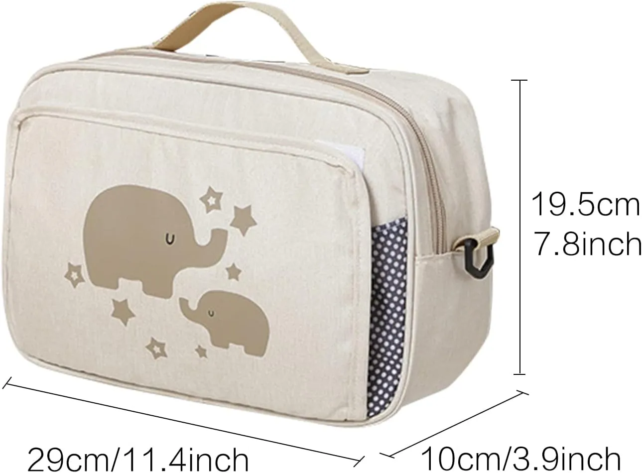 Lmbabter Baby Diaper Bag Stroller Storage Bag Waterproof Diaper Organizer Caddy Infant Tote Portable Mommy Bag for Outdoor