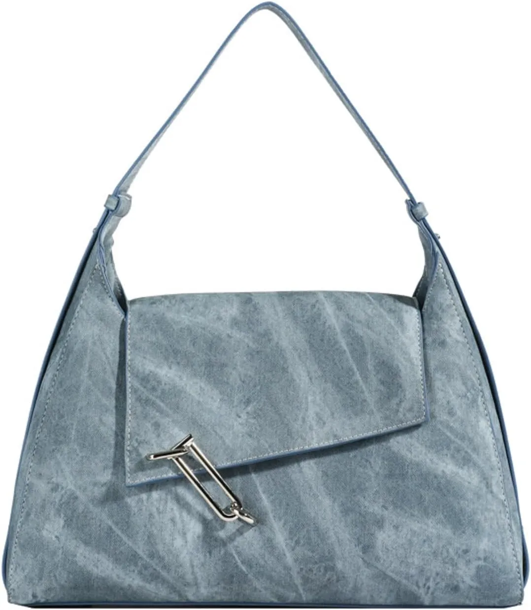 Lock handbags underarm bag large capacity women's purses foreign style personality trend shoulder bags