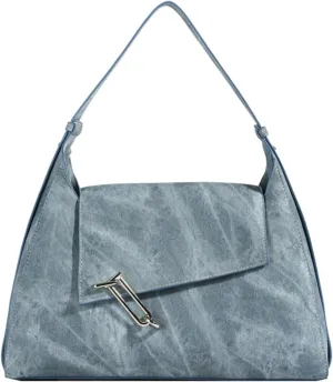 Lock handbags underarm bag large capacity women's purses foreign style personality trend shoulder bags