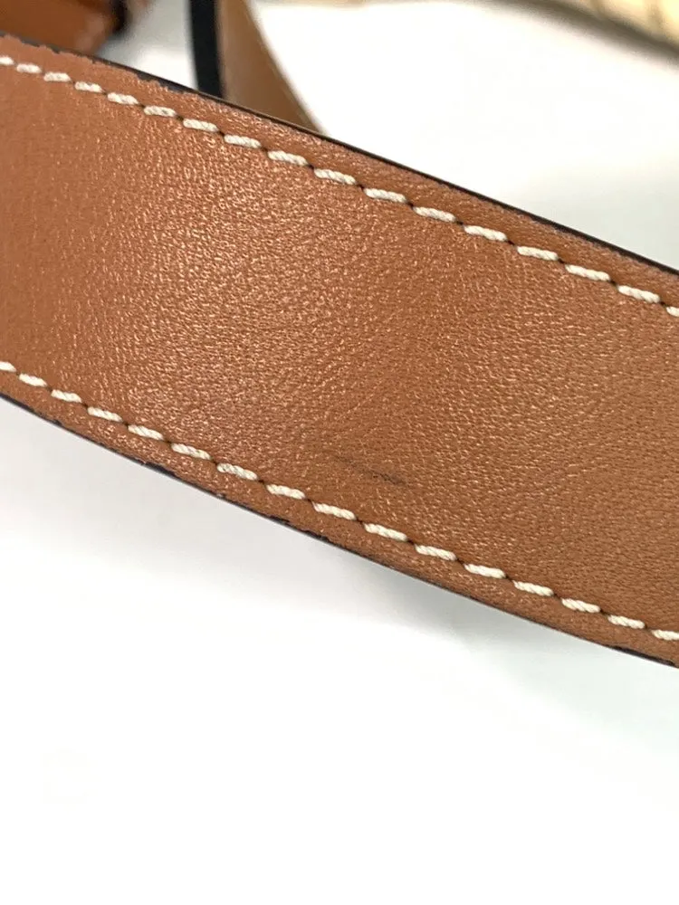 LOEWE Hammock Hand Bag Tan Leather
