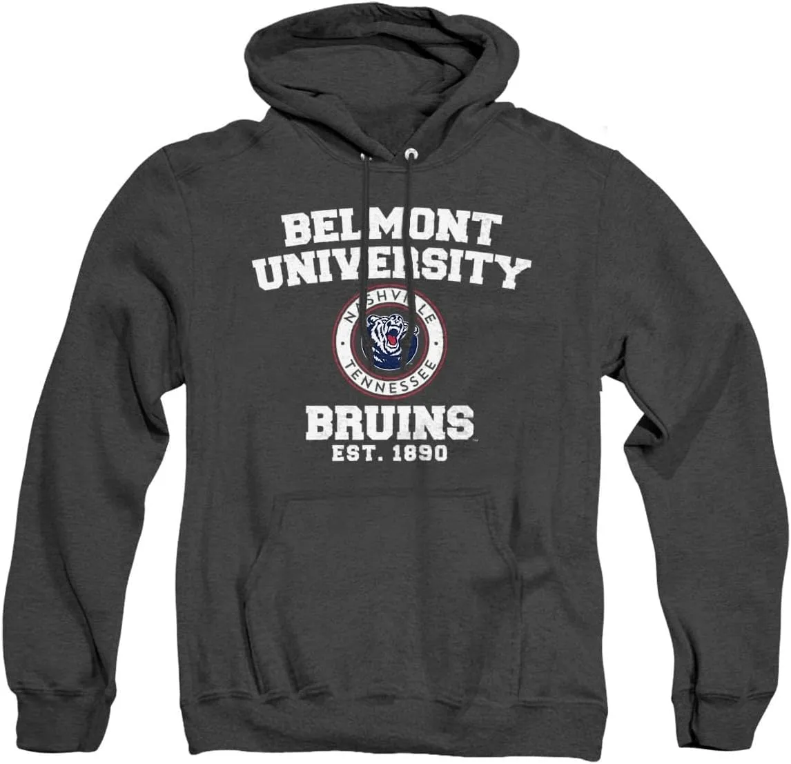 LOGOVISION Belmont University Official Circle Logo Unisex Adult Pull-Over Hoodie