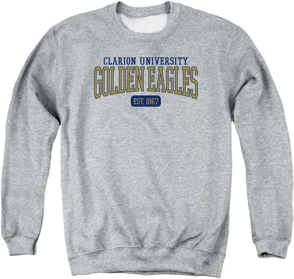 LOGOVISION Clarion University Official Est. Date Unisex Adult Crewneck Sweatshirt