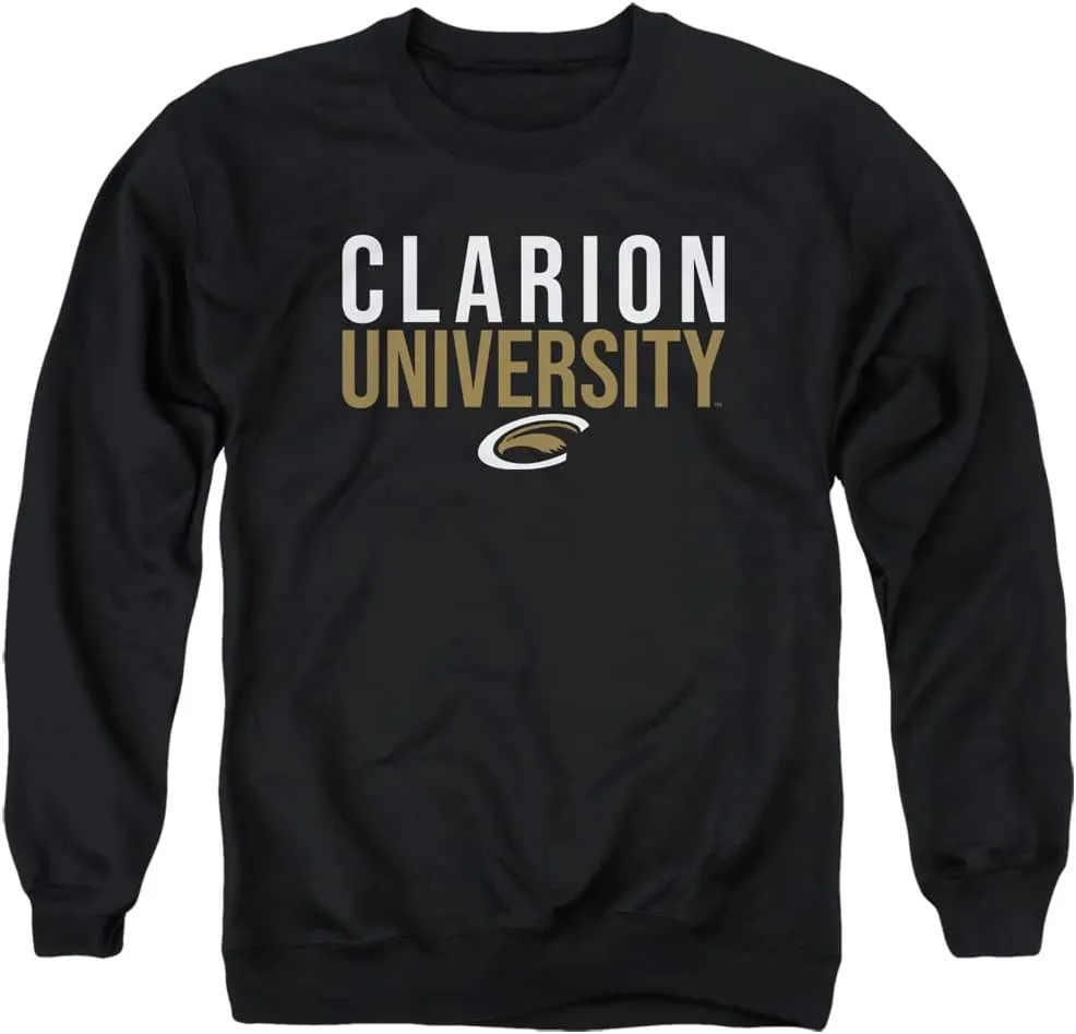 LOGOVISION Clarion University Official Stacked Unisex Adult Crewneck Sweatshirt