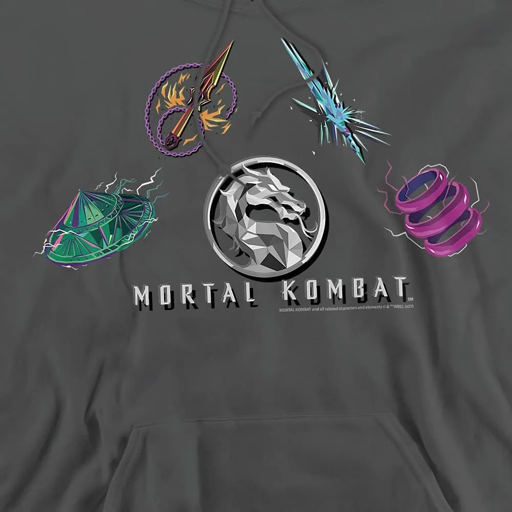 LOGOVISION Mortal Kombat Movie Unisex Adult Pull-Over Hoodie Collection