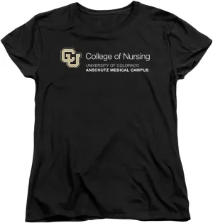 LOGOVISION University of Colorado Anschutz Medical Campus College of Nursing Women's T Shirt