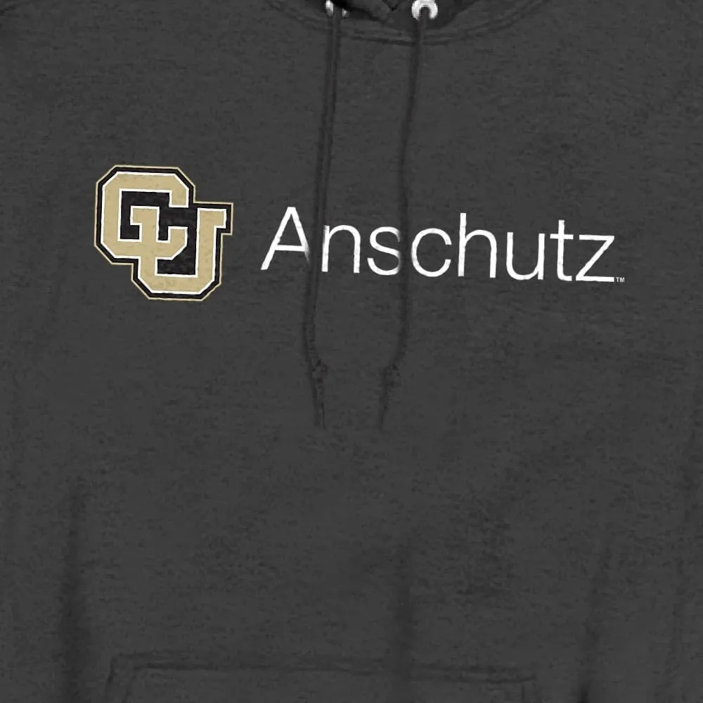 LOGOVISION University of Colorado Anschutz Medical Campus Large Unisex Adult Pull-Over Heather Hoodie