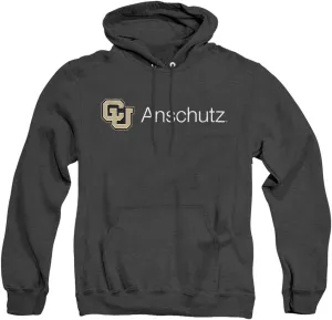 LOGOVISION University of Colorado Anschutz Medical Campus Large Unisex Adult Pull-Over Heather Hoodie
