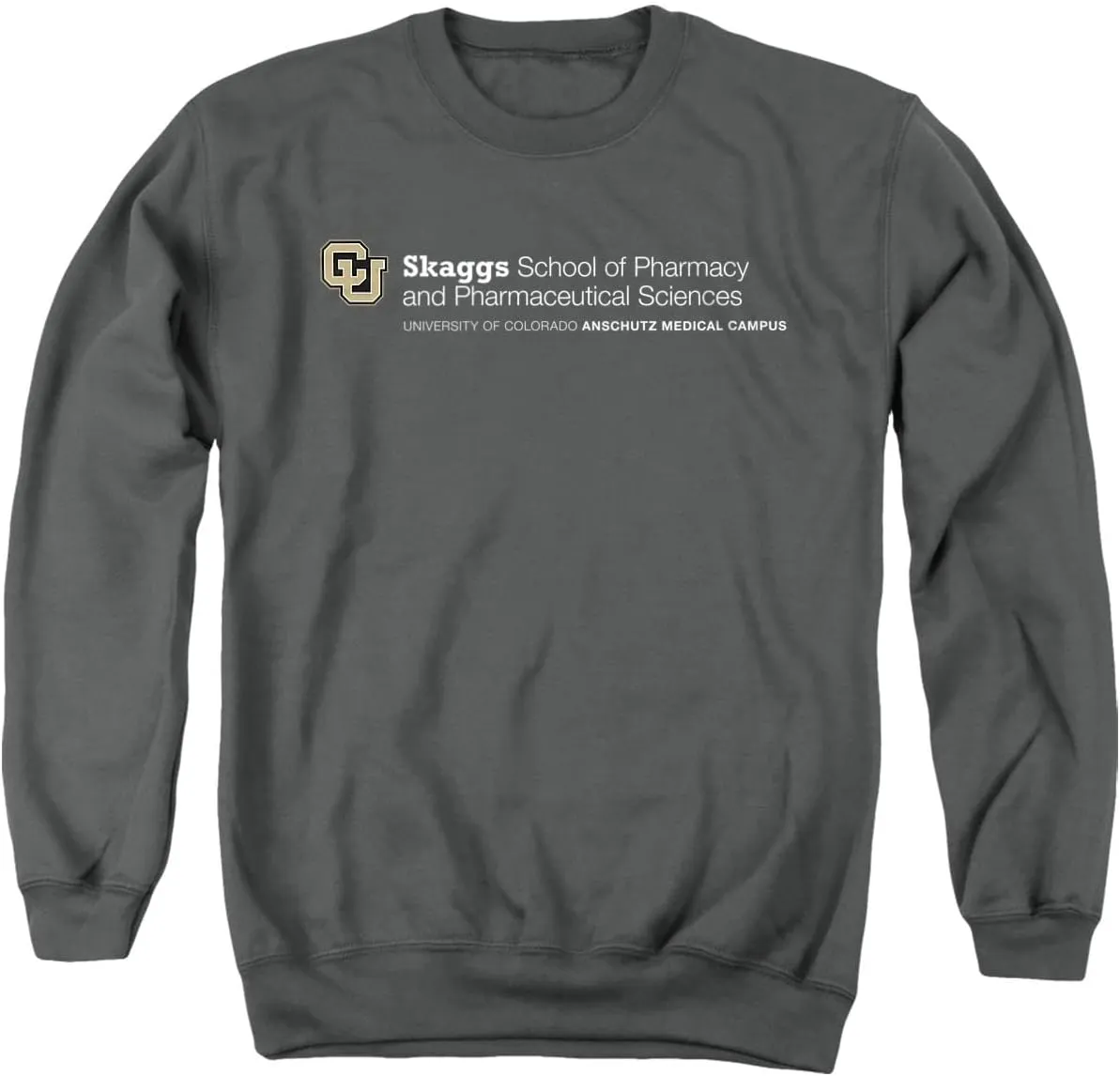 LOGOVISION University of Colorado Anschutz Medical Campus School of Pharmacy Unisex Adult Crewneck Sweatshirt