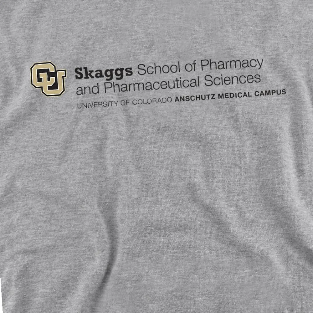 LOGOVISION University of Colorado Anschutz Medical Campus School of Pharmacy Unisex Adult Crewneck Sweatshirt