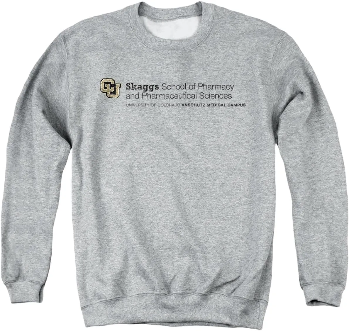 LOGOVISION University of Colorado Anschutz Medical Campus School of Pharmacy Unisex Adult Crewneck Sweatshirt