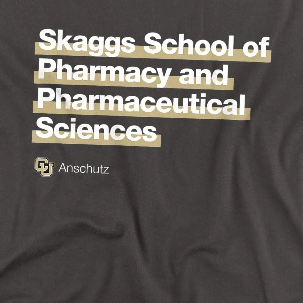 LOGOVISION University of Colorado Anschutz Medical Campus Skaggs School of Pharmacy Unisex Adult Long-Sleeve T Shirt