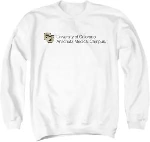 LOGOVISION University of Colorado Anschutz Medical Campus Stacked Unisex Adult Crewneck Sweatshirt