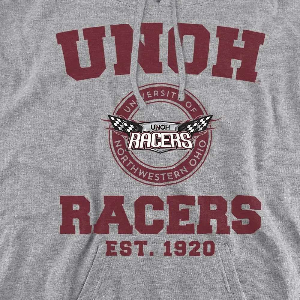 LOGOVISION University of Northwestern Ohio Official Circle Logo Unisex Adult Pull-Over Hoodie