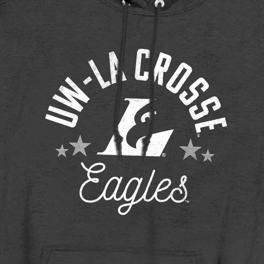 LOGOVISION University of Wisconsin La Crosse Official Eagles Unisex Adult Pull-Over Hoodie