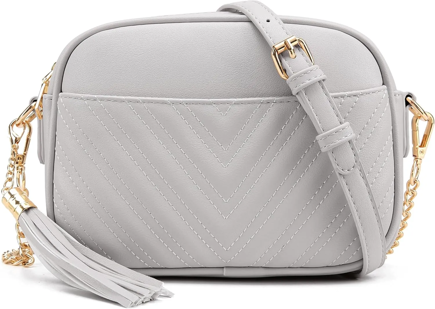 lola mae Quilted Crossbody Bag, Trendy Design Shoulder Purse