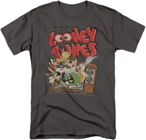 Looney Tunes Saturday Mornings Unisex Adult T Shirt for Men and Woman