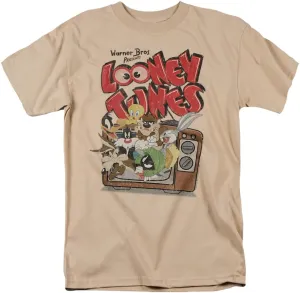 Looney Tunes Saturday Mornings Unisex Adult T Shirt for Men and Woman