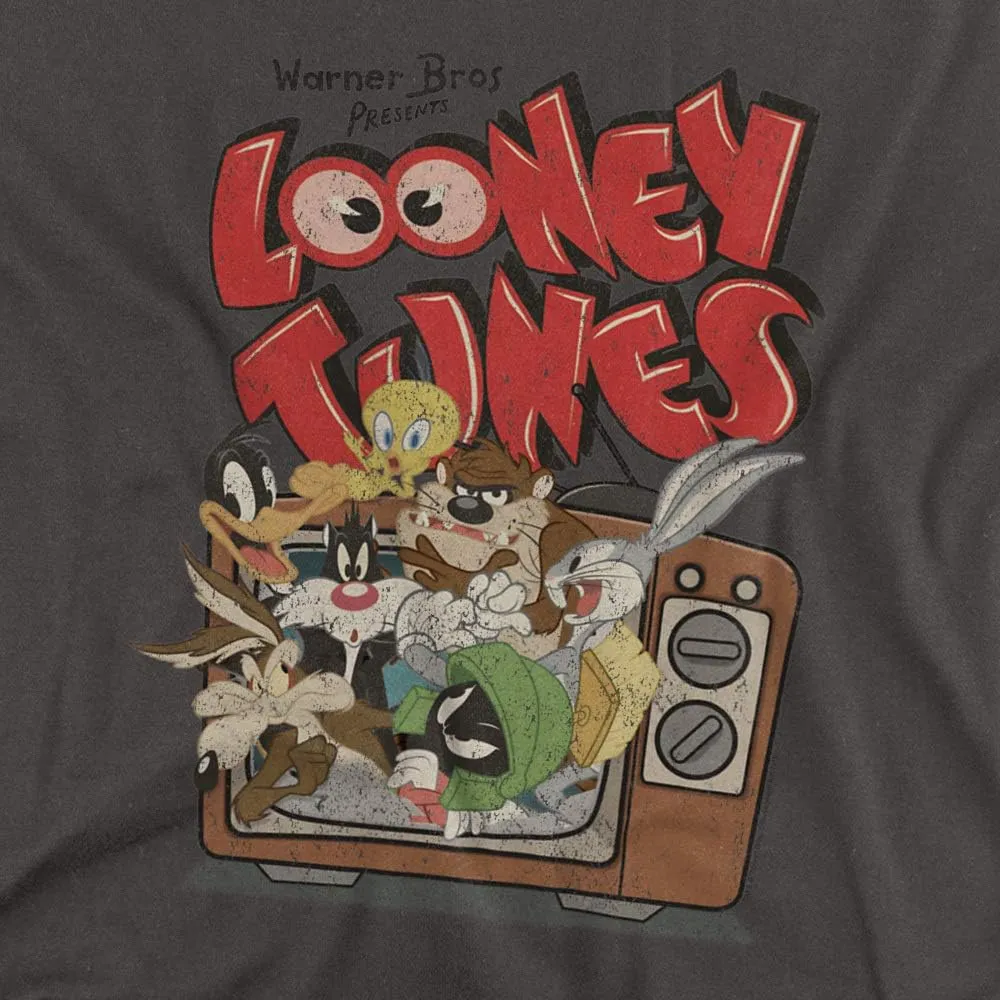 Looney Tunes Saturday Mornings Unisex Adult T Shirt for Men and Woman