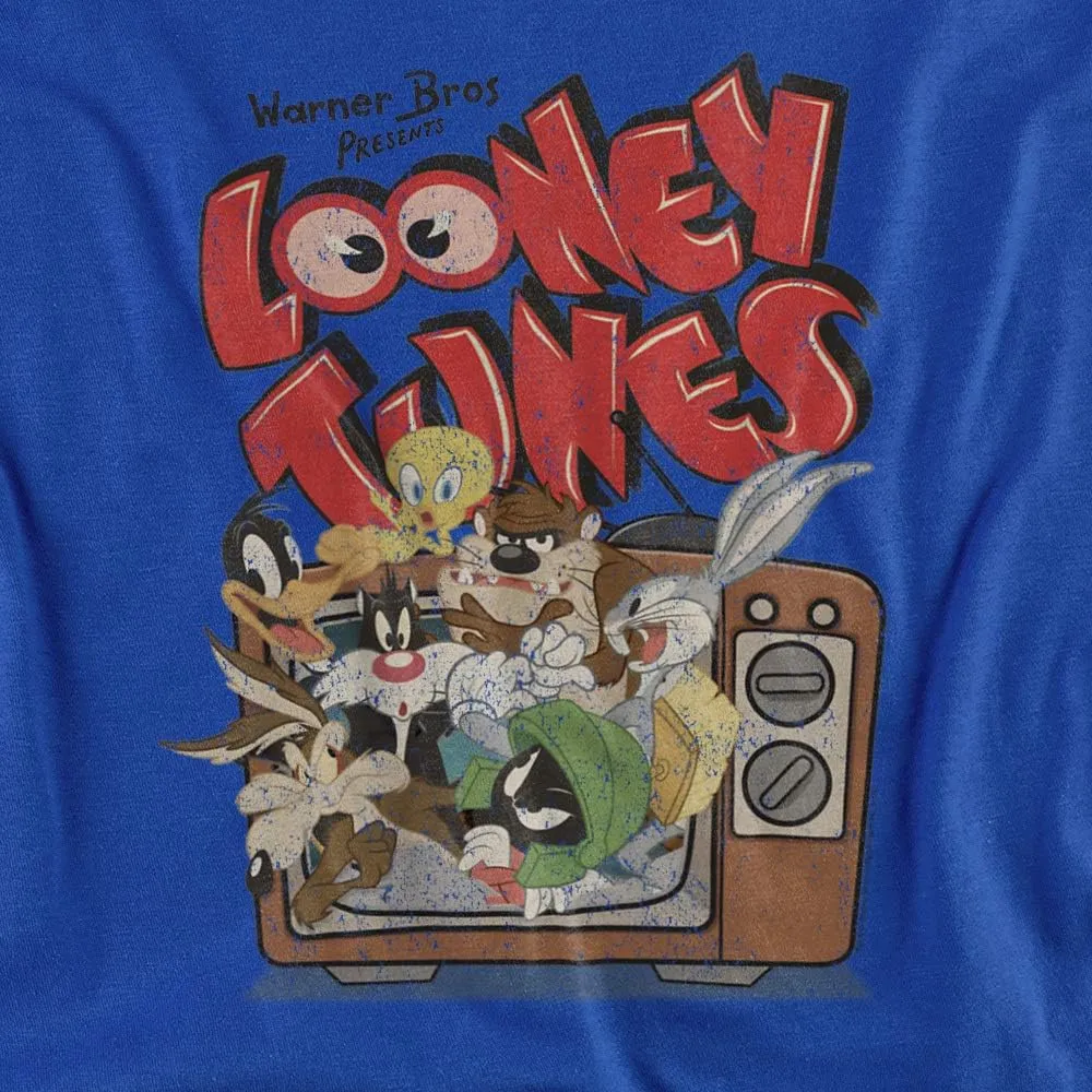 Looney Tunes Saturday Mornings Unisex Adult T Shirt for Men and Woman