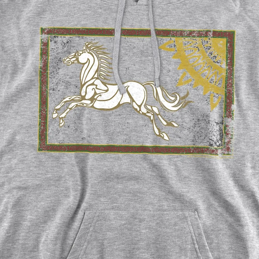 Lord Of The Rings Rohan Banner Unisex Adult Pull-Over Hoodie