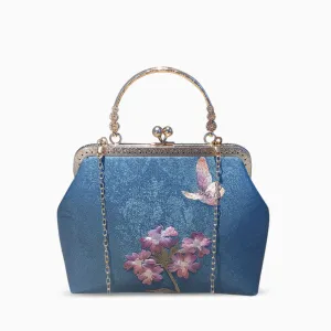 Lorene Vintage Embroidered Purse