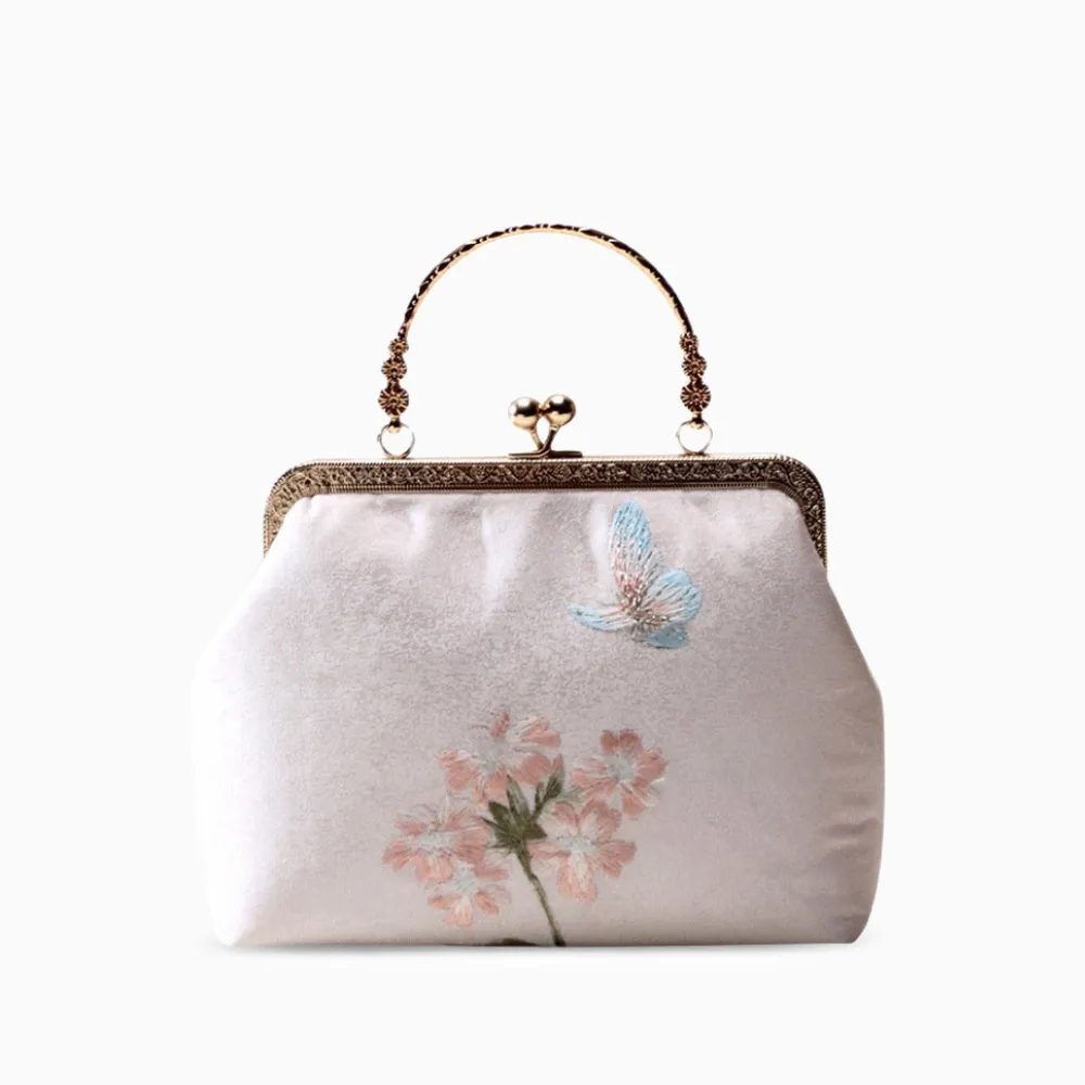 Lorene Vintage Embroidered Purse