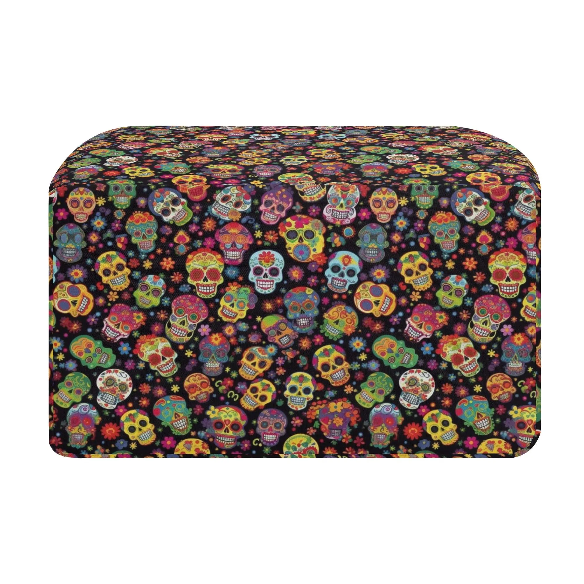 Lots of Skulls Portable Tote Lunch Bag