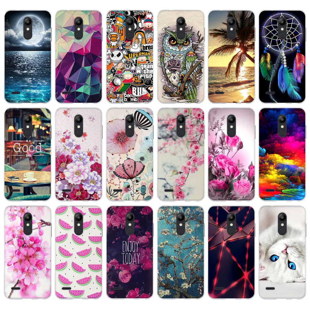 Luxury Back Case for LG K10 2018 Case For LG K11 Cover Soft Thin Silicon TPU Phone Case For LG K10  Plus 2018 Back Shells Bags