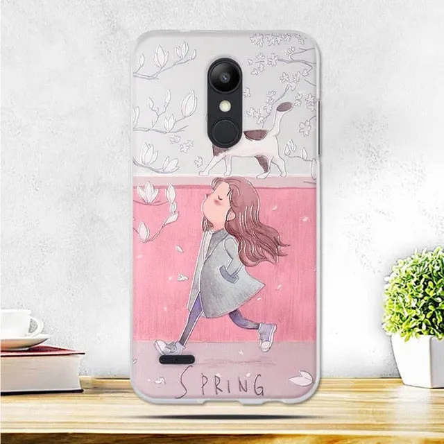 Luxury Back Case for LG K10 2018 Case For LG K11 Cover Soft Thin Silicon TPU Phone Case For LG K10  Plus 2018 Back Shells Bags