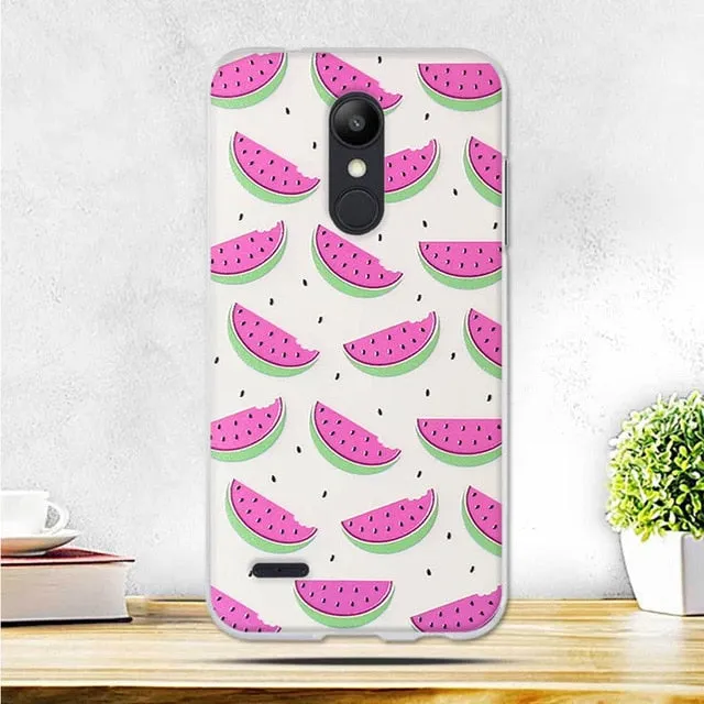 Luxury Back Case for LG K10 2018 Case For LG K11 Cover Soft Thin Silicon TPU Phone Case For LG K10  Plus 2018 Back Shells Bags