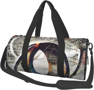 Math Geometry Geek Calculus Printed Sports Gym Bag for Men Women Foldable Duffel Bag Carry On Weekender Bag for Travel Sports