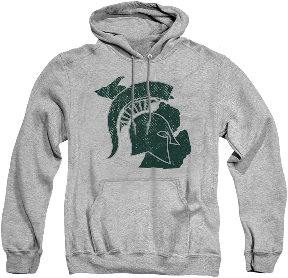 Michigan State University Michigan Unisex Adult Pull-Over Hoodie