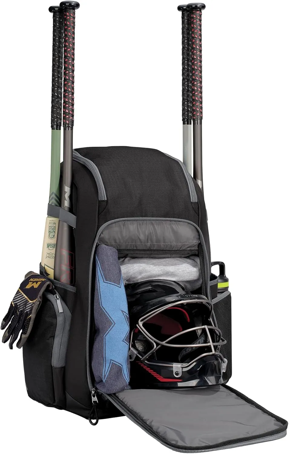 Miken | Deluxe Backpack Equipment Bag | Slowpitch Softball | Multiple Styles