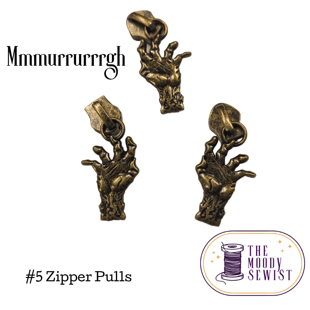 Mmmurrurrrgh #5 Zipper Pulls