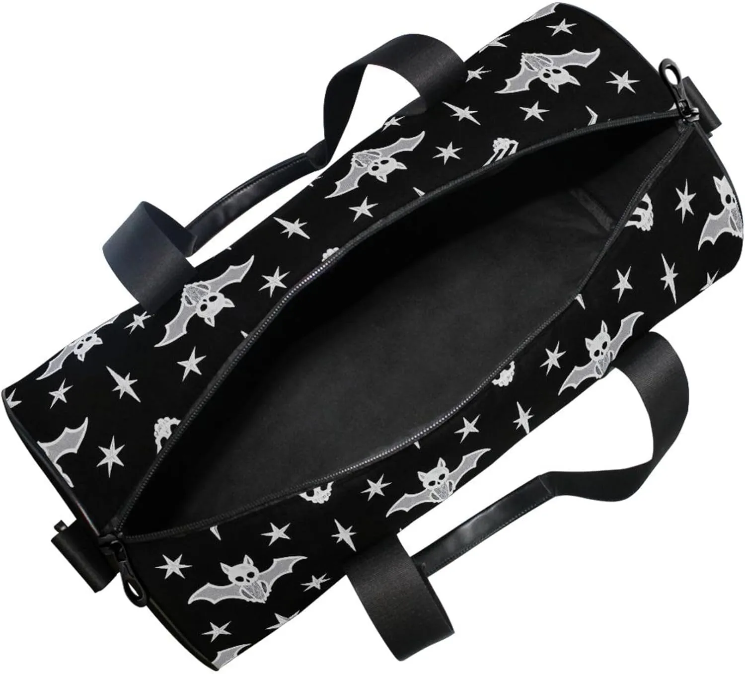 MNSRUU Sports Duffel Bags, Star Bat Athletic Gym Bag Overnight Workout Travel Tote Luggage for Men Women Yoga