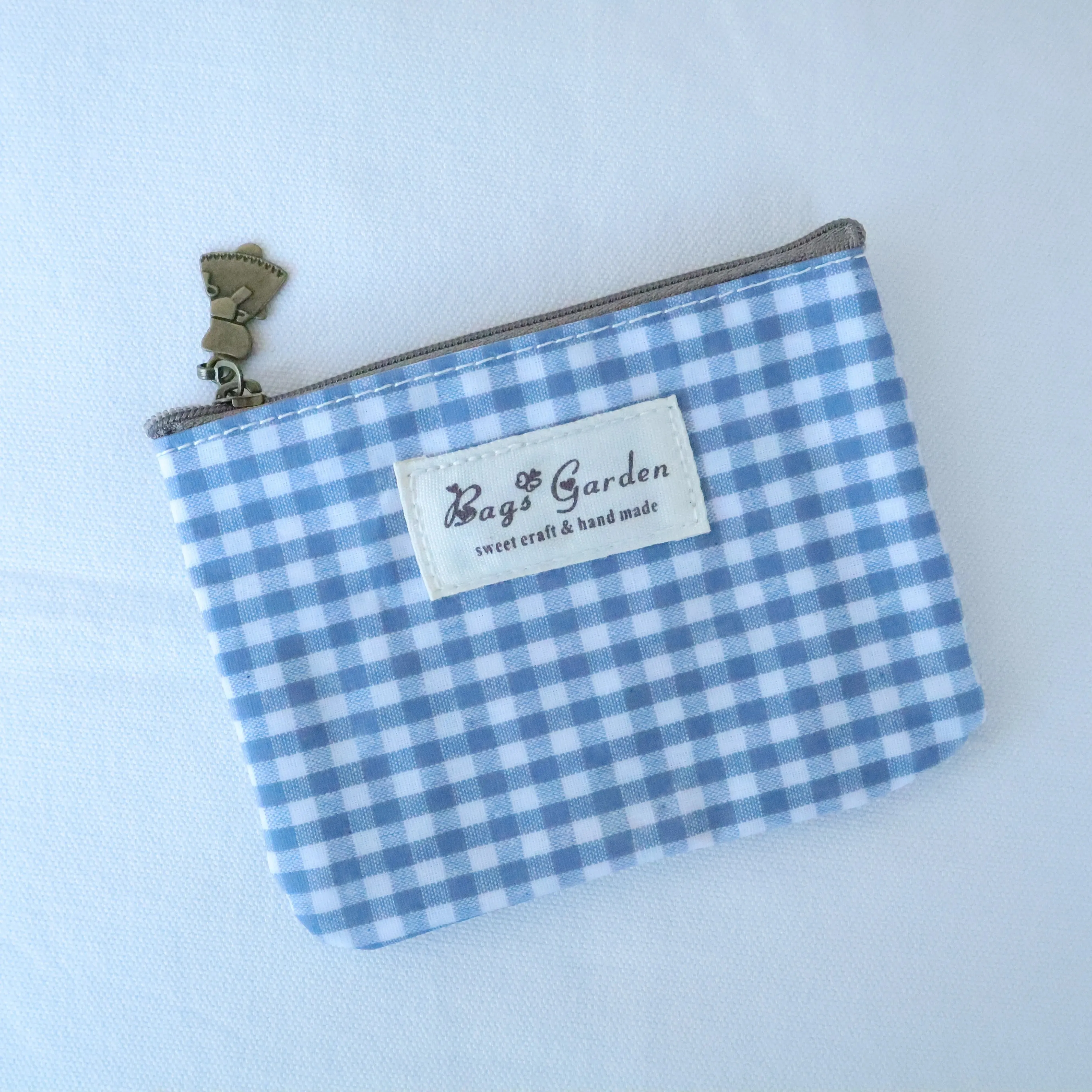 Monedero Waterproof Vichy Marino Bags Garden