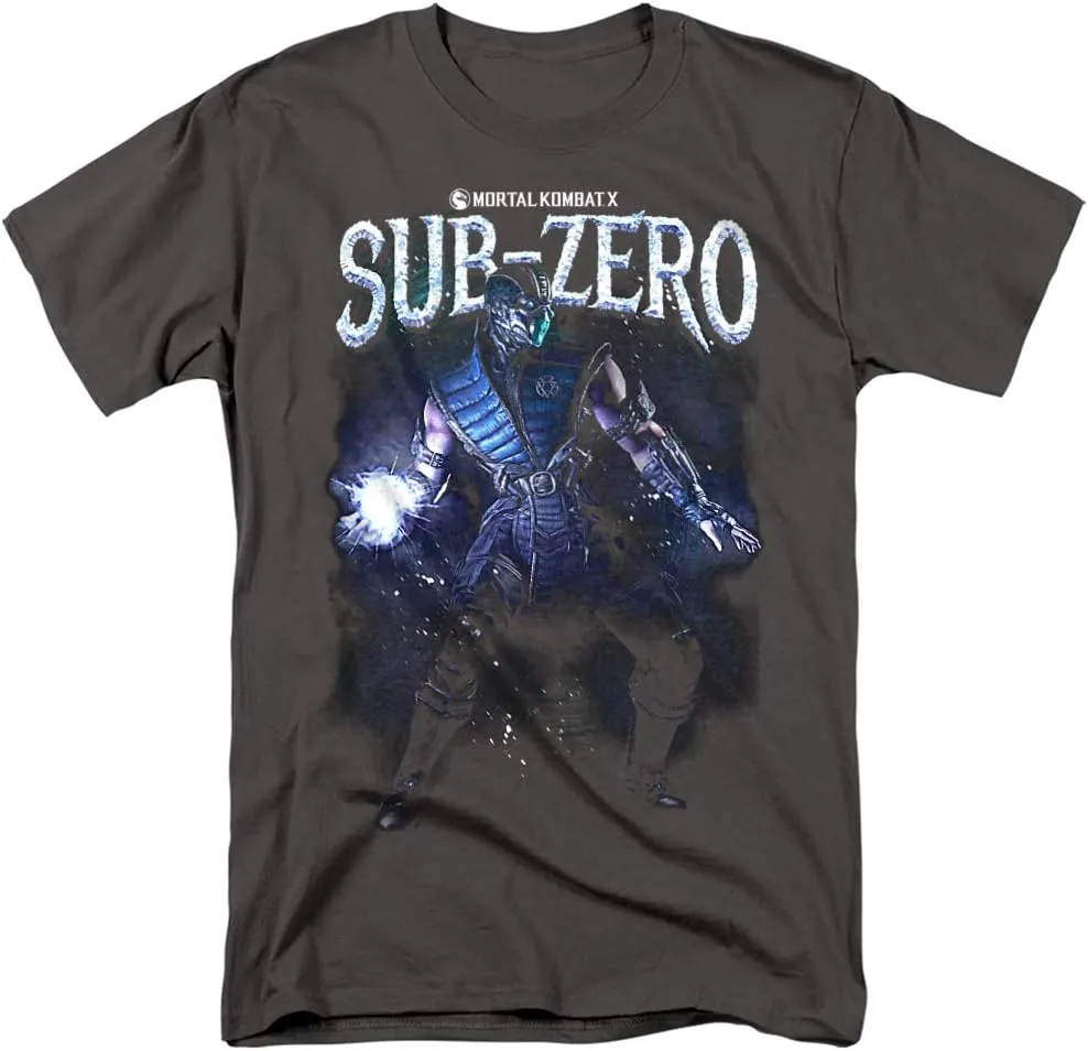 Mortal Kombat X Sub-Zero Unisex Adult T Shirt for Men and Women