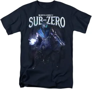 Mortal Kombat X Sub-Zero Unisex Adult T Shirt for Men and Women