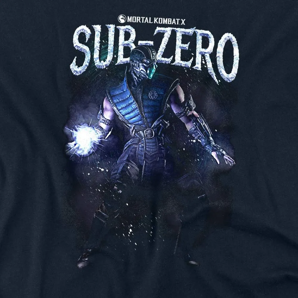 Mortal Kombat X Sub-Zero Unisex Adult T Shirt for Men and Women