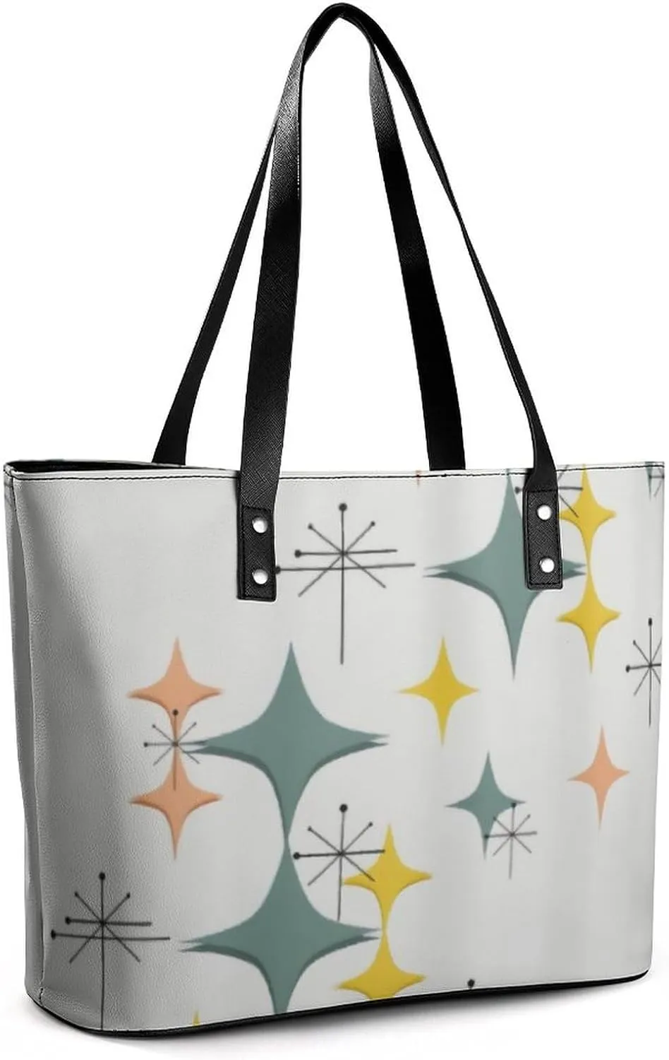 Mud Print Style A Leather Handbag with Large Capacity And Portability