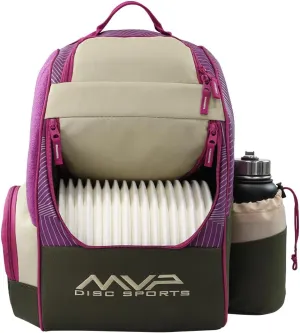 MVP Disc Sports Shuttle Disc Golf Backpack Bag (Choose Your Style and Color)