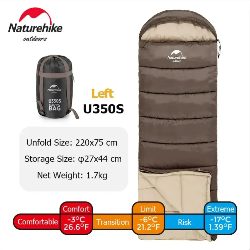 Naturehike sleeping bag ultralight cotton winter sleeping bag lightweight waterproof sleeping bag