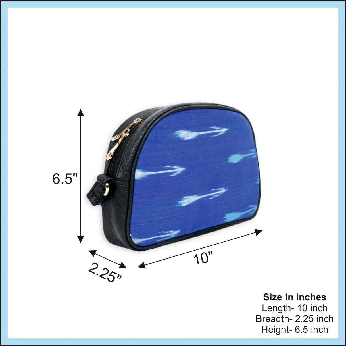 Nila Ikkat Sling and Pouch Combo